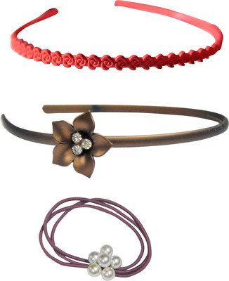 

Angel Glitter Sweet Brown Daisy Flower Hair Band, Rubber Band(Multicolor)