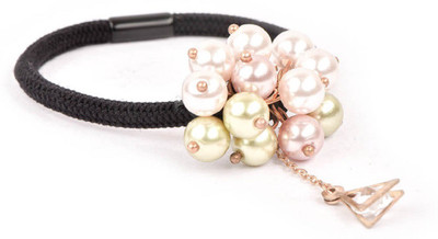 

Trinklets Chic Pearl Green Rubber Band Rubber Band(Multicolor)