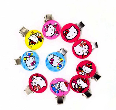 

PELO Tic Tac Hair Clips For Babies, Hair Pins For Girls Cat Design, Multicolor Hair Clips Hair Clip(Multicolor)