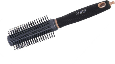 

GUBB USA Round Hair Brush For Men & Women Curls & Styling with Pin to Clean (Elite Range)