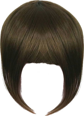 

PELO Synthetic Front Fringe For Women And Girls, Straight piece Extension For Girls, Pack Of 1 Hair Extension
