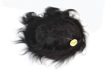 

Ritzkart Pu Ultra thin 10x8 Real Skin Wig Non-Surgical Men Replacement System With Anti Fungus Bonding Glue Hair Extension