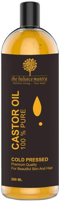 

The Balance Mantra Castor Oil- Cold Pressed Hair Oil(200 ml)