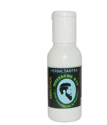 

Herbal Tantra Herbal Mustache Oil Menthol - 30 ml Hair Oil(20 ml)