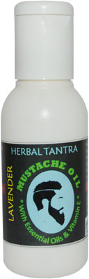 Herbal Tantra Herbal Mustache Oil Lavender - 30 ml Hair Oil(30 ml)