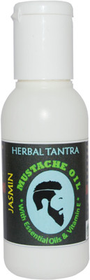 

Herbal Tantra Herbal Mustache Oil Jasmine - 30 ml Hair Oil(30 ml)