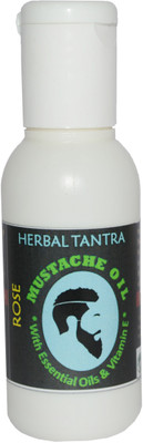 

Herbal Tantra Herbal Mustache Oil Rose - 30 ml Hair Oil(30 ml)