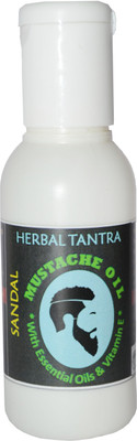

Herbal Tantra Herbal Mustach Oil Sandal - 30 ml Hair Oil(30 ml)