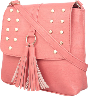 

Shokeen Collection Sling Bag(Pink)