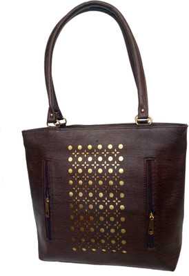 

Jovial Hand-held Bag(Brown)