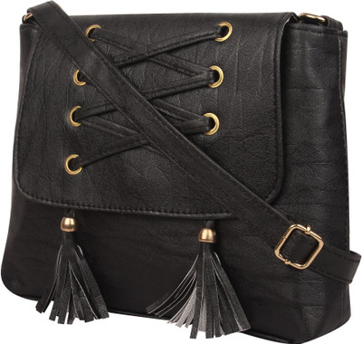 

Shokeen Collection Sling Bag(Black)