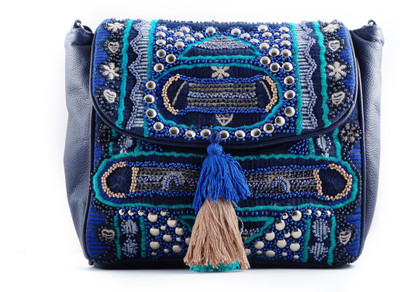 

tamanna india Sling Bag(Blue)