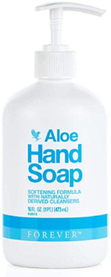 

Forever Aloe Hand Soap, Cleanser (Liquid) Feel Smooth & Fresh(473 ml, Pump Dispenser)
