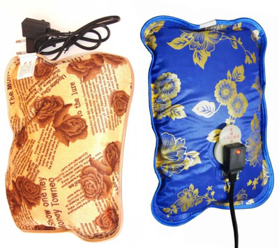 

saioni 2 Piece Combo of Rechargeable Electric 1 L Hot Water Bag(Multicolor)