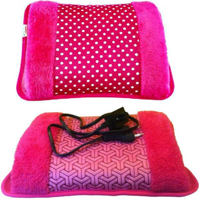 

saioni New Velvet Pocket Electric Heating Bag With Fur 2 Pack of Electric 1 L Hot Water Bag(Multicolor)