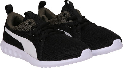 

Puma Boys & Girls Lace Sneakers(Black, Black-forest night- white