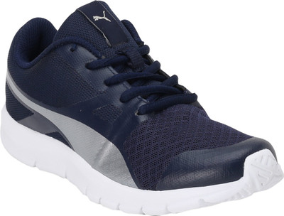

Puma Boys & Girls Lace Running Shoes(Blue, Peacoat-gray violet