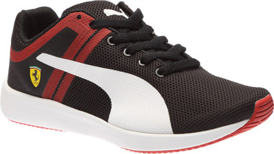 

Puma Boys & Girls Lace Sneakers(Black, Black- white