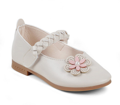 

KITTENS Girls Velcro Mary Janes(Beige