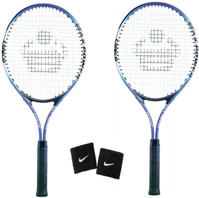 

Cosco Max Power Tennis Racquet ( Pack of 2 ) with 1 Pair Wrist Band Tennis Kit