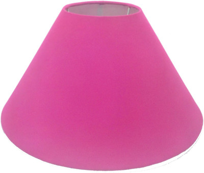 

RDC 10" Round Plain Pink-coloured - B22 Holder Ring Size Table Lamps Lamp Shade(Cotton, Plastic)