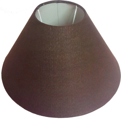 

RDC 10" Round Plain Dark Brown - B22 Holder Ring Size Table Lamps Lamp Shade(Cotton, Plastic)