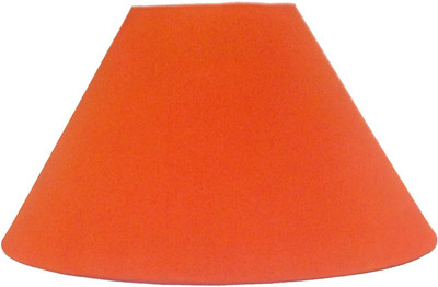 

RDC 10" Round Plain Orange-coloured - B22 Holder Ring Size Table Lamps Lamp Shade(Cotton, Plastic)
