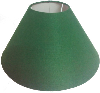 

RDC 10" Round Plain Green - B22 Holder Ring Size Table Lamps Lamp Shade(Cotton, Plastic)