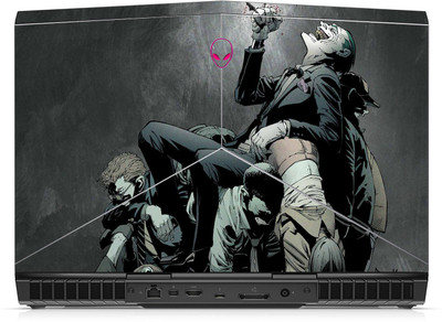 GADGETS WRAP Printed Gallery Comics Skin For Alienware 15 R3 Laptop (Top Only) Vinyl Laptop Decal 15.6