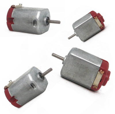 

FUN + LEARN DC 3V 0.2A 4500rpm Mini Electric Motor for DIY Toys (Pack of 8)(Silver)