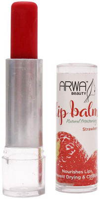 

Arwa Beauty Lip Balm Strawberry(Pack of: 1, 4 g)