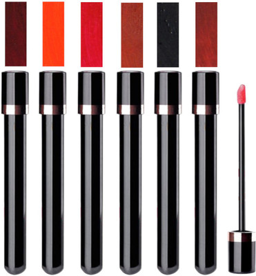 

firstzon™ Long wear waterproof lipgloss set of 6 B(4.5 g, S B)