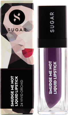 

Sugar Smudge me not liquid Lipstick(24 Vivid Orchid)