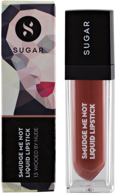 

Sugar Smudge me not liquid Lipstick(13 Wooded by Nude)