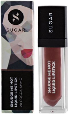 

Sugar Smudge me not liquid Lipstick(20 Cocoa Ammo)