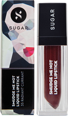 

Sugar Smudge me not liquid Lipstick(35 Radiant Currant)