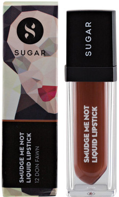 

Sugar Smudge me not liquid Lipstick(12 Don Fawn)