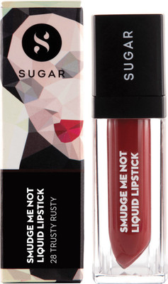 

Sugar Smudge me not liquid Lipstick(28 Trusty Rusty)