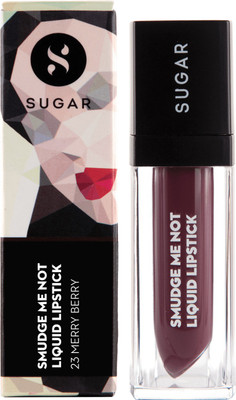

Sugar Smudge me not liquid Lipstick(23 Merry Berry)