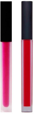 

Sheny Super Matte Finish Lipstick For Hot Woman And Girls (Magenta Pink & Light Red)(Multicolor)