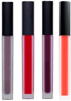 

Gabbu PERFECTLY MATTE FINISH LIPSTICK(RED, ORANGE, MATERIAL GIRL, MEDUSA)