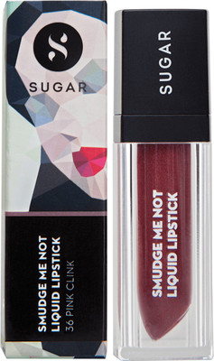 

Sugar Smudge me not liquid Lipstick(36 Pink Clink)