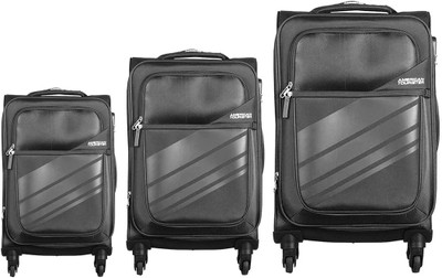 

American Tourister Suitcase, Cabin Suitcase, Check-in Suitcase Combo(Grey)