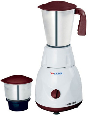 

Lazer Hotshot 3 Speed Control Function Motor Power 450 Mixer Grinder(White, 2 Jars)