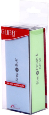 

GUBB USA Block 4 Way Nail Buffer(Red)