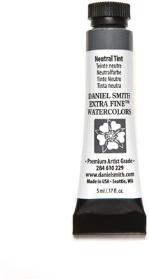 

DANIEL SMITH Extra Fine Watercolors Tube, 5ml, Neutral Tint(Set of 1, Black)