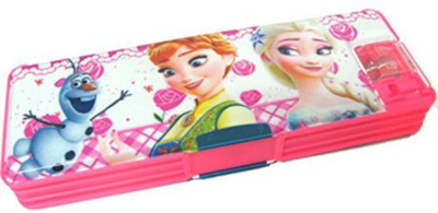 

Art Box QC-6OAT-8VQU Nature Art Plastic Pencil Box(Set of 1, Pink)