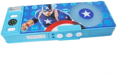 

Art Box 73-K6V5-R8YR Nature Art Plastic Pencil Box(Set of 1, Blue)