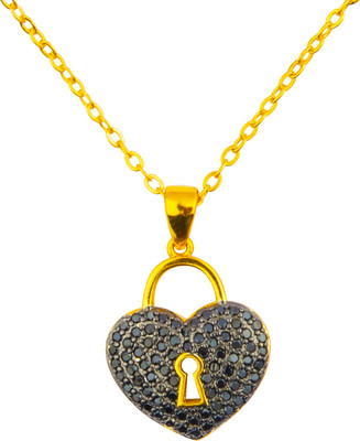 Moon Dust Gold-plated Cubic Zirconia Brass