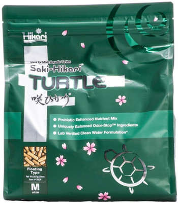 

Hikari Saki Hikari Turtle Medium Long Pellet Chicken, Beef 567 g Dry Fish Food
